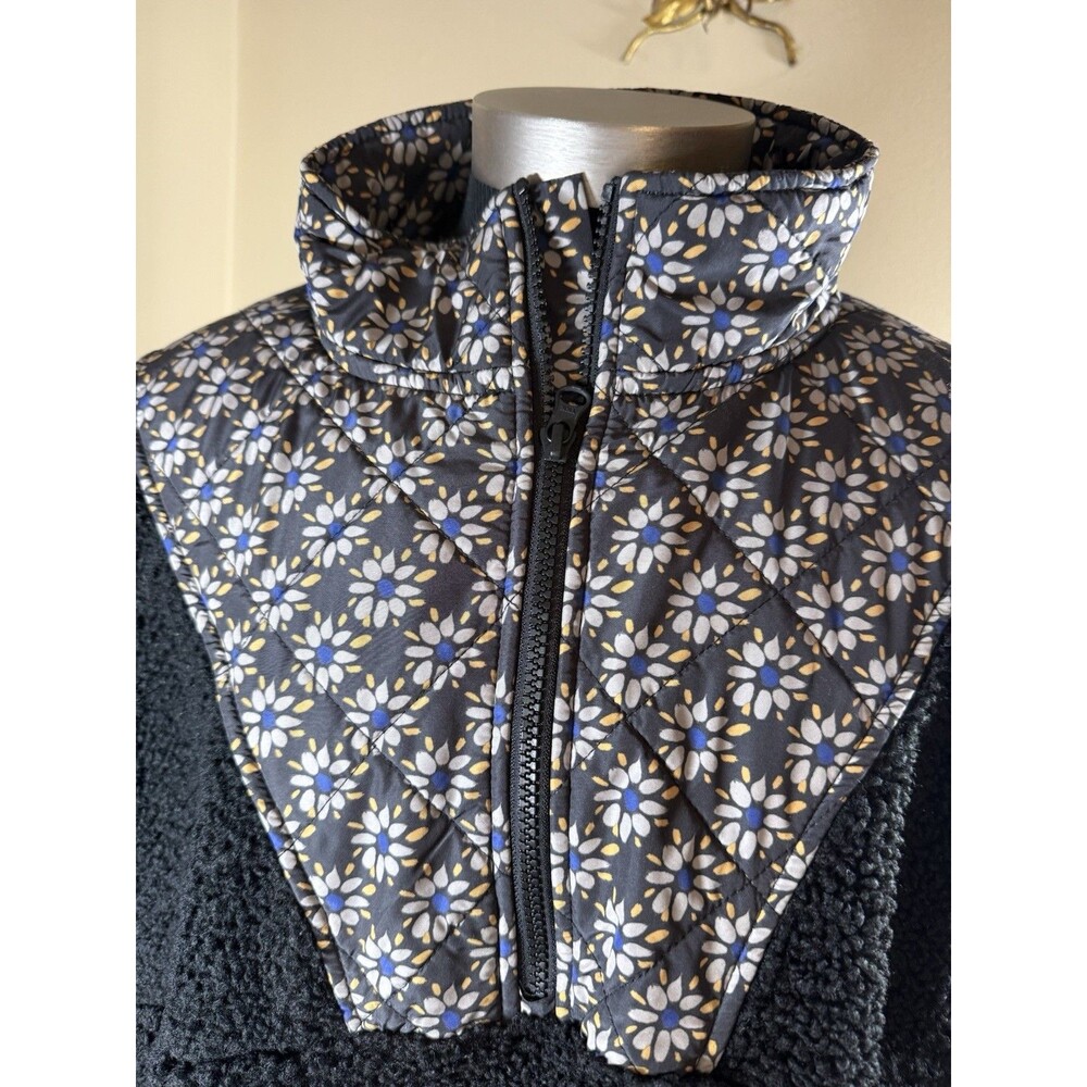 Vera Bradley Venetian flowers Teddy Fleece Pullover XL MSRP $89